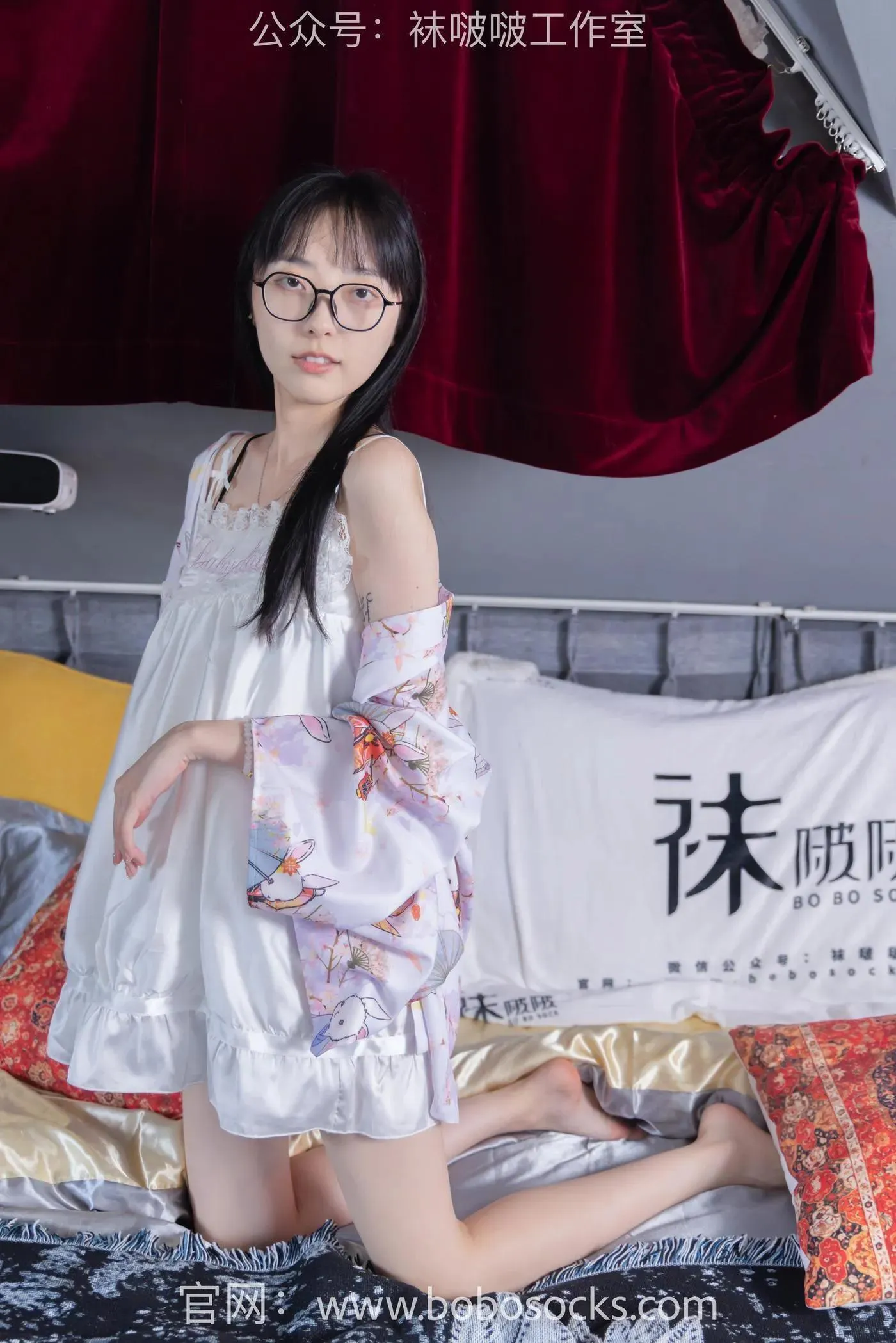 [BoBoSocks袜啵啵]NO.112 稚予-人字拖、肉丝 [140P]插图9